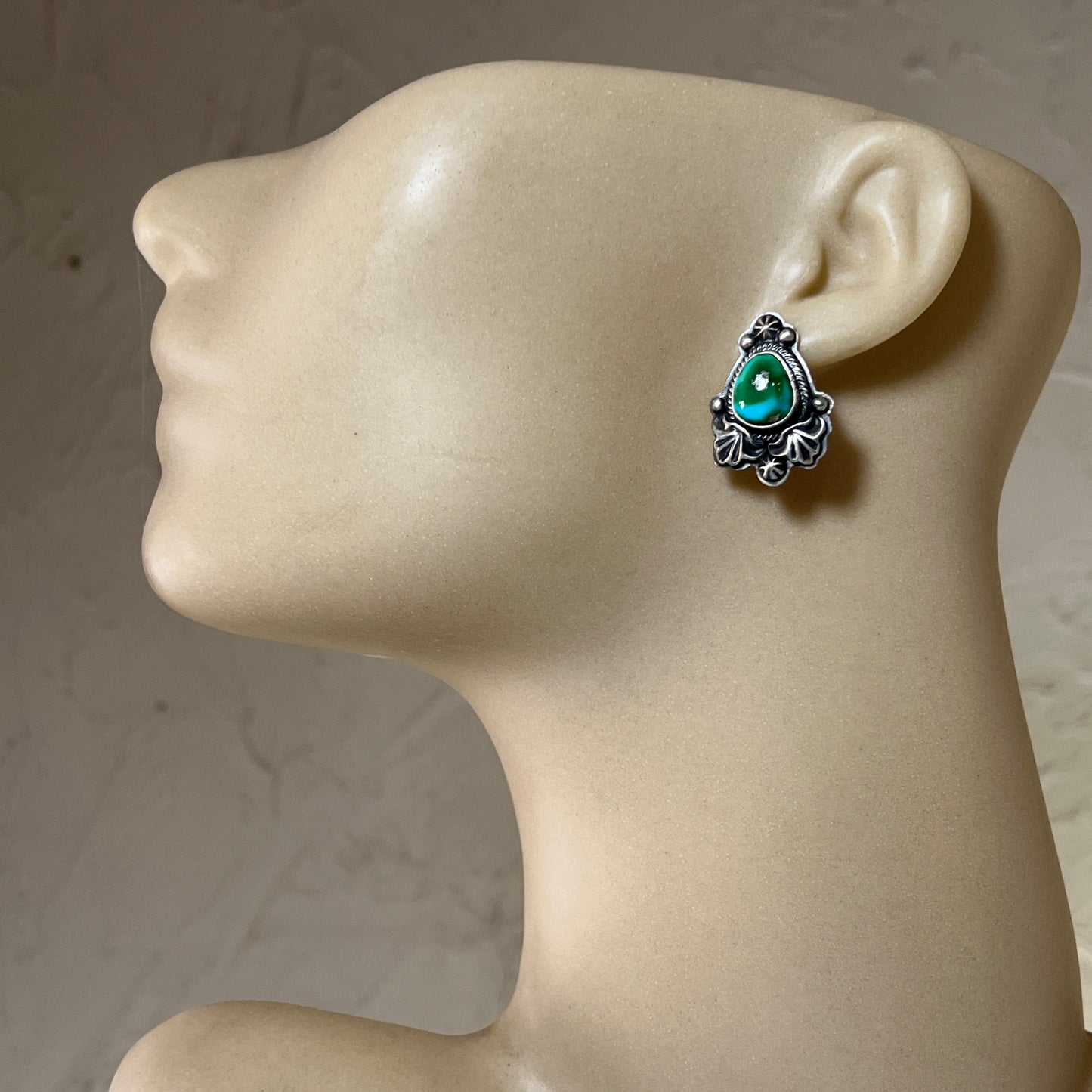 High quality Sonoran Polychrome Turquoise 24" necklace earrings set Randy Boyd 701