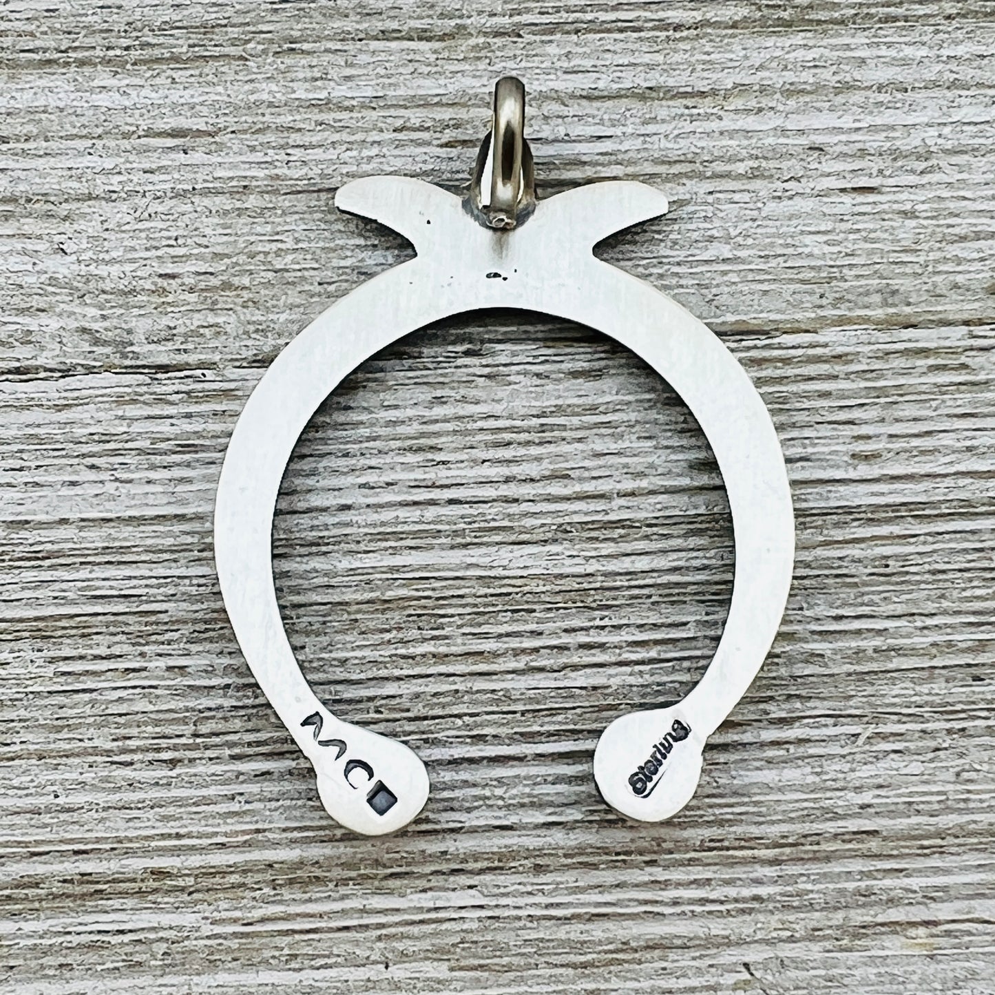 Naja pendant Martha Cayatineto Sterling Silver plain simple old style 872