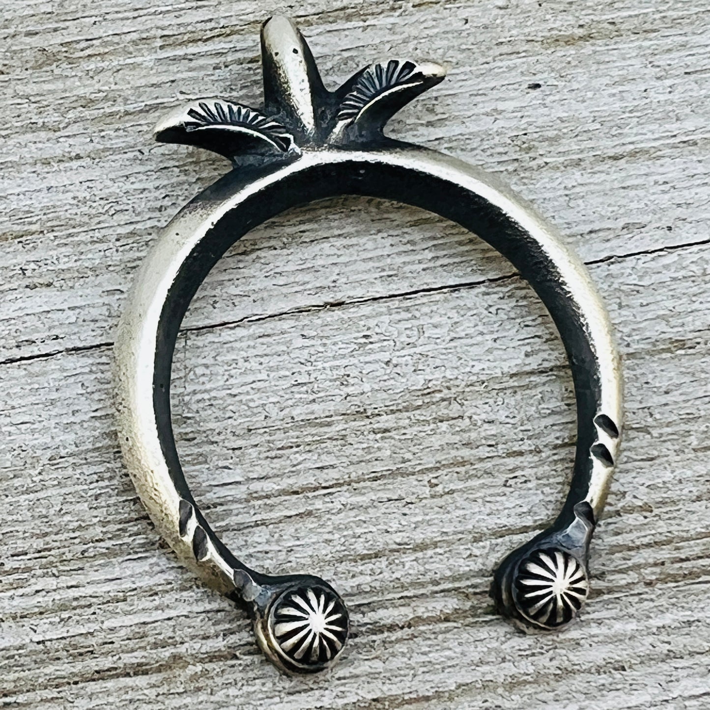 Naja pendant Martha Cayatineto Sterling Silver plain simple old style 873