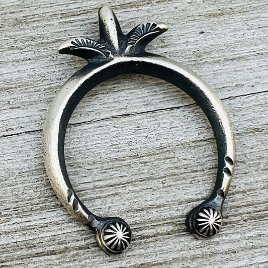 Naja pendant Martha Cayatineto Sterling Silver plain simple old style 873